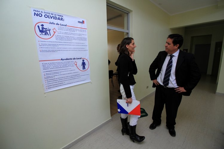 TODO LISTO Y DISPUESTO PARA ABRIR LA PUERTA A LOS VOLUNTARIOS Y RESPONDER EL CENSO 2017