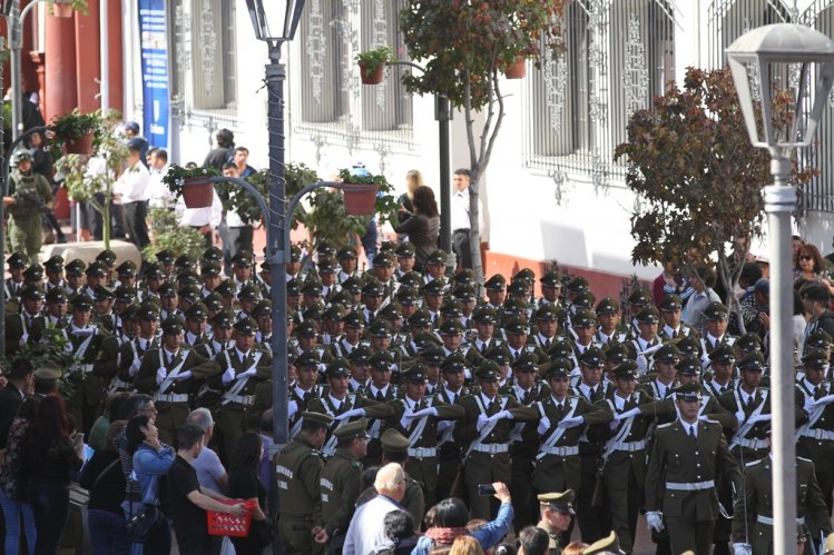 RECUERDAN A CARABINEROS FALLECIDOS EN SERVICIO DURANTE CEREMONIA DE ANIVERSARIO