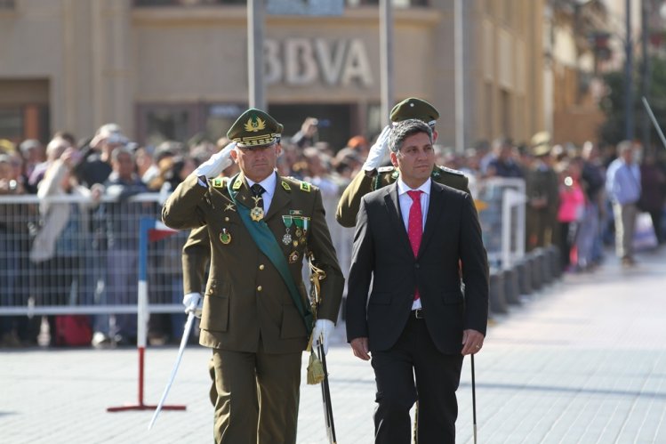 RECUERDAN A CARABINEROS FALLECIDOS EN SERVICIO DURANTE CEREMONIA DE ANIVERSARIO