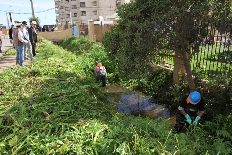 GOBIERNO TRABAJA EN PUNTOS CRÍTICOS E INTENSIFICA LABORES DE LIMPIEZA DE SUMIDEROS PARA AGUAS LLUVIA