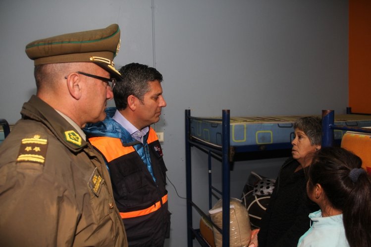 REGIÓN DE COQUIMBO REGISTRA 100 PERSONAS ALBERGADAS TRAS PRIMERA JORNADA DEL SISTEMA FRONTAL