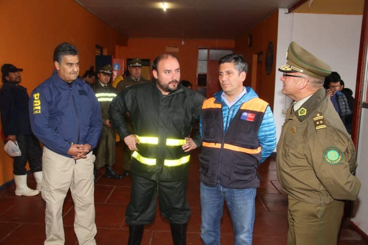 REGIÓN DE COQUIMBO REGISTRA 100 PERSONAS ALBERGADAS TRAS PRIMERA JORNADA DEL SISTEMA FRONTAL