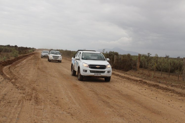 VECINOS DE PUERTO ALDEA Y AUTORIDADES REGIONALES ANALIZAN SITUACIÓN DE CAMINOS TRAS SISTEMA FRONTAL