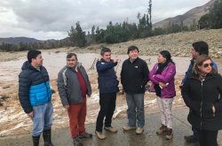 GOBIERNO LEVANTA EN TERRENO LOS PROYECTOS DE EMERGENCIA MÁS URGENTES PARA PUNITAQUI Y COMBARBALÁ