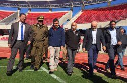 INTENDENTE CLAUDIO IBÁÑEZ: "TENEMOS UN ESTADIO EN ÓPTIMO NIVEL PARA COBRESAL – COLO COLO"