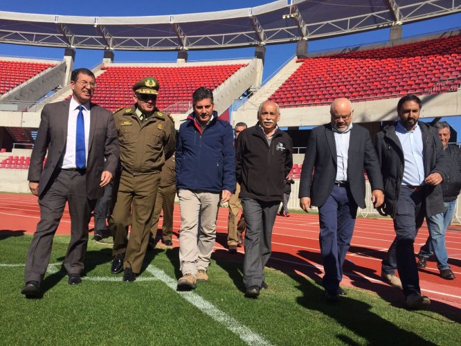 INTENDENTE CLAUDIO IBÁÑEZ: "TENEMOS UN ESTADIO EN ÓPTIMO NIVEL PARA COBRESAL – COLO COLO"