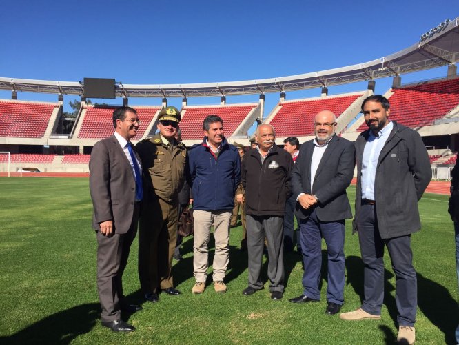 INTENDENTE CLAUDIO IBÁÑEZ: "TENEMOS UN ESTADIO EN ÓPTIMO NIVEL PARA COBRESAL – COLO COLO"