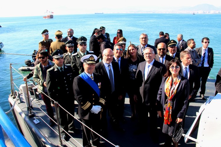 INTENDENTE IBÁÑEZ DESTACA LABOR DE LA ARMADA DURANTE LA EMERGENCIA POR TEMPORAL