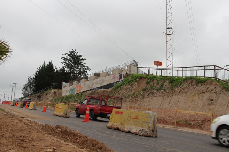 CON PASO SOBRE NIVEL EN BALMACEDA AVANZAN OBRAS DEL EJE CISTERNAS