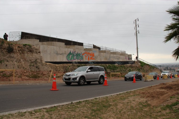 CON PASO SOBRE NIVEL EN BALMACEDA AVANZAN OBRAS DEL EJE CISTERNAS