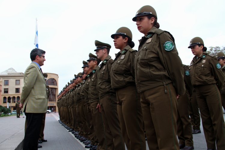 LLEGAN 67 NUEVOS CARABINEROS PARA REFORZAR LA SEGURIDAD EN TODA LA REGIÓN