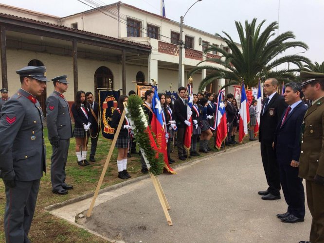 COMUNIDAD CONMEMORA NATALICIO 239 DEL LIBERTADOR BERNARDO O’HIGGINS