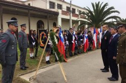 COMUNIDAD CONMEMORA NATALICIO 239 DEL LIBERTADOR BERNARDO O’HIGGINS