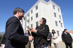 FAMILIAS DE OVALLE RECIBEN LLAVES DE SU VIVIENDA EN PROYECTO CON INTEGRACIÓN SOCIAL