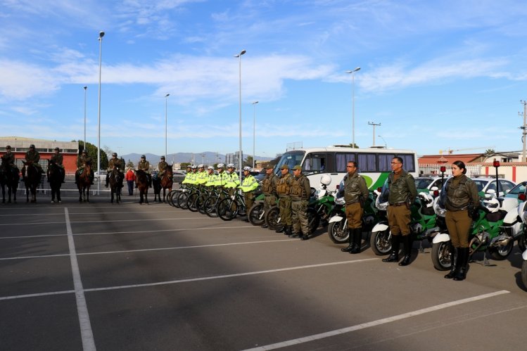 CARABINEROS PRESENTA REFUERZO DE SEGURIDAD DEL CONGRESO MUNDIAL DE ÁREAS MARINAS PROTEGIDAS