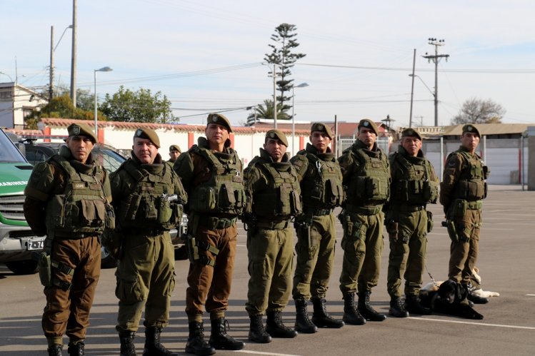 CARABINEROS PRESENTA REFUERZO DE SEGURIDAD DEL CONGRESO MUNDIAL DE ÁREAS MARINAS PROTEGIDAS