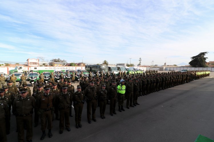 CARABINEROS PRESENTA REFUERZO DE SEGURIDAD DEL CONGRESO MUNDIAL DE ÁREAS MARINAS PROTEGIDAS