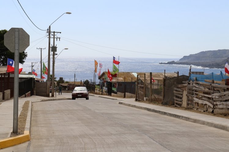 INAUGURAN PRIMER PROYECTO DE PAVIMENTACIÓN PARTICIPATIVA EN COMUNA DE LA HIGUERA