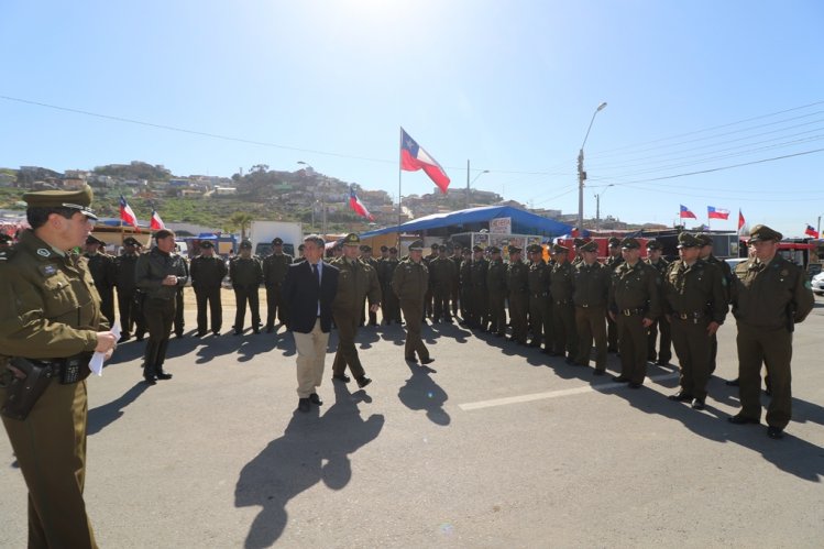 CON LLAMADO AL AUTO CUIDADO Y DENUNCIA OPORTUNA COMIENZAN SERVICIOS POLICIALES POR FIESTAS PATRIAS