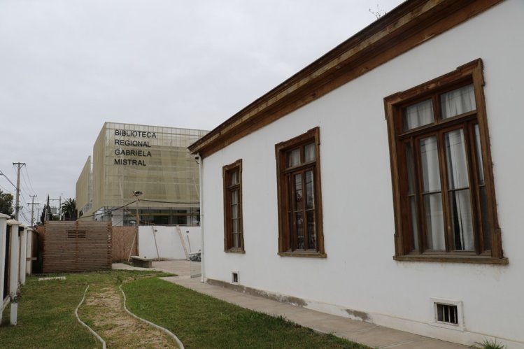 UN 95% DE AVANCE PRESENTA LA BIBLIOTECA REGIONAL GABRIELA MISTRAL