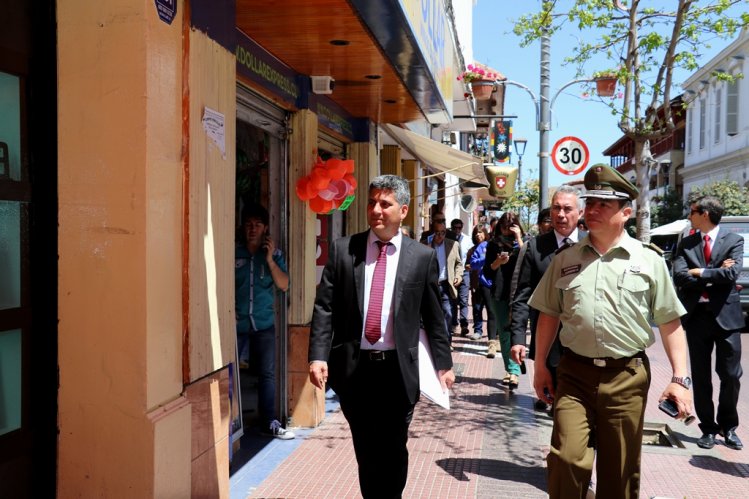 GOBIERNO Y POLICÍAS REFUERZAN LLAMADO PARA PREVENIR ROBOS EN EL COMERCIO DE LA SERENA