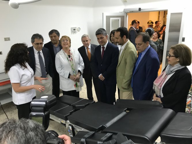 PRESIDENTA BACHELET INAUGURÓ EL NUEVO HOSPITAL DE SALAMANCA