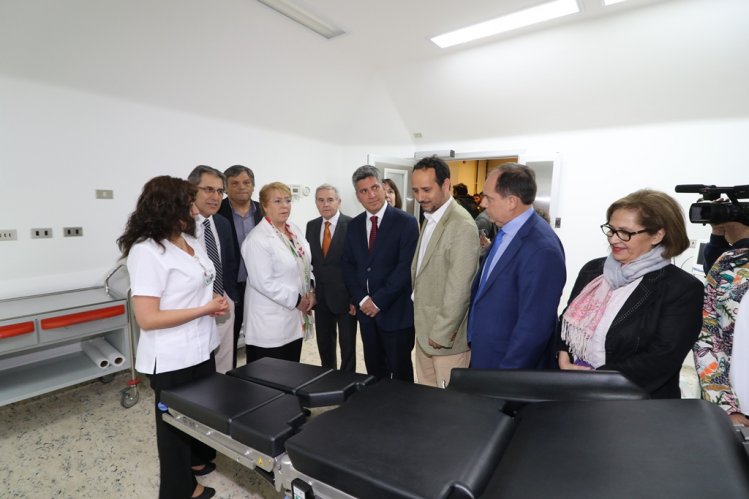 PRESIDENTA BACHELET INAUGURÓ EL NUEVO HOSPITAL DE SALAMANCA