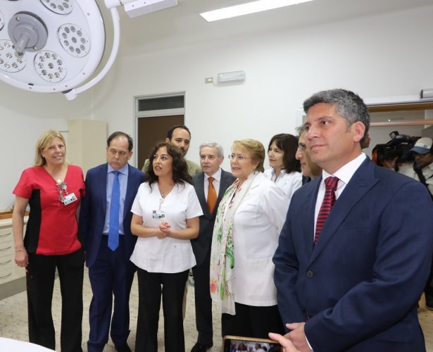 PRESIDENTA BACHELET INAUGURÓ EL NUEVO HOSPITAL DE SALAMANCA