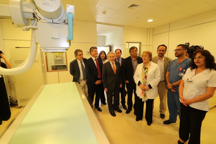 PRESIDENTA BACHELET INAUGURÓ EL NUEVO HOSPITAL DE SALAMANCA