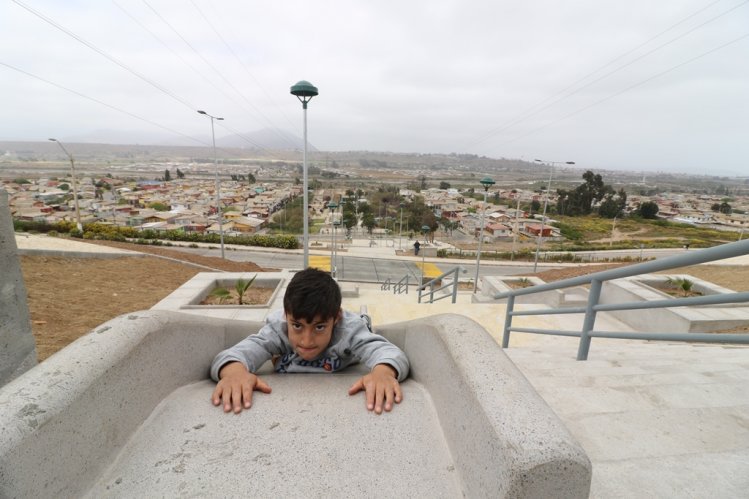 GOBIERNO ENTREGA PARQUE URBANO LAMBERT CON NUEVO MIRADOR Y ZONA DE JUEGOS