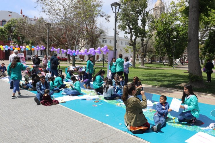 NIÑOS Y NIÑAS DE LA REGIÓN CELEBRARON SU DÍA DEL PATRIMONIO “MONUMENTEANDO CHILE EN PAPEL”