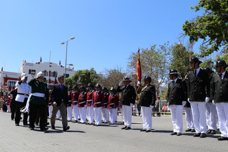 MODERNIZACIÓN Y FORTALECIMIENTO INSTITUCIONAL MARCAN ANIVERSARIO DE BOMBEROS DE LA SERENA