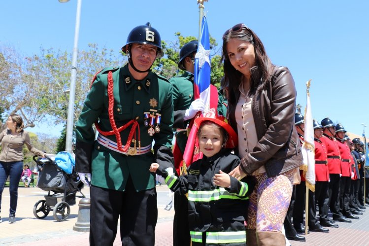 MODERNIZACIÓN Y FORTALECIMIENTO INSTITUCIONAL MARCAN ANIVERSARIO DE BOMBEROS DE LA SERENA