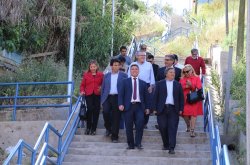 INAUGURAN ESCALERAS PARA CONECTAR PARTE ALTA CON EL CENTRO DE ILLAPEL