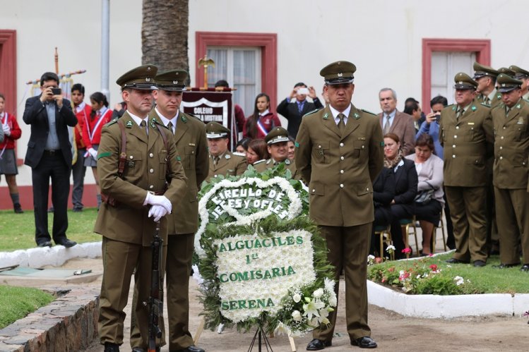 SENTIDO HOMENAJE DE CARABINEROS EN EL 52º ANIVERSARIO DE MUERTE DEL TENIENTE MERINO