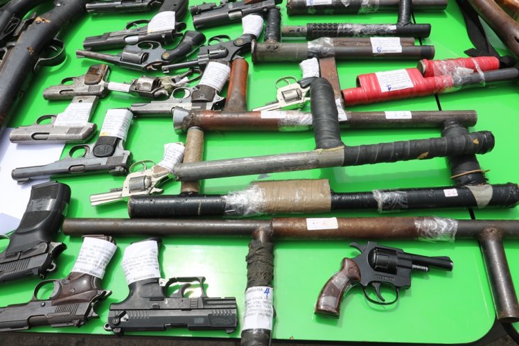 502 ARMAS FUERON SACADAS DE CIRCULACIÓN POR CARABINEROS EN LO QUE VA DE 2017 EN LA REGIÓN