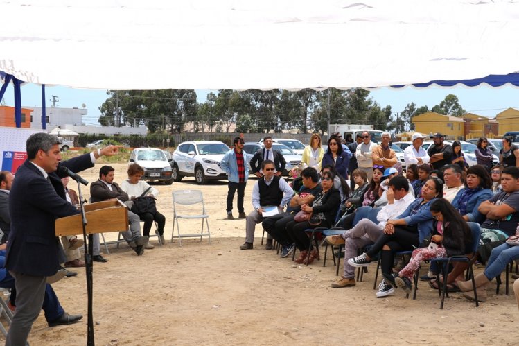 INICIAN CONSTRUCCIÓN DE VIVIENDAS PARA FAMILIAS DE COQUIMBO EN SECTOR EL SAUCE