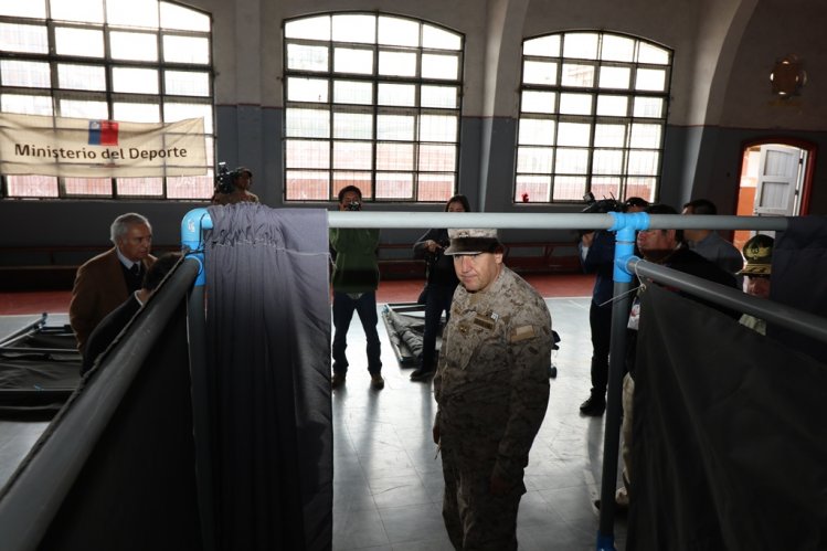 FUERZAS DE ORDEN Y SEGURIDAD ASUMEN EL MANDO POR ELECCIONES Y REVISAN LOS LOCALES DE VOTACIÓN