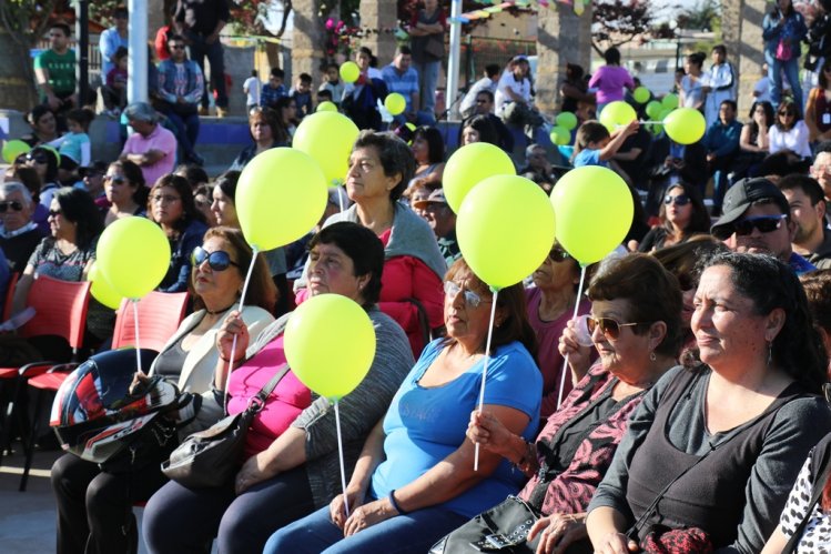 VECINOS DE LAS COMPAÑÍAS DESTACAN DESARROLLO DEL SECTOR EN ENCUENTRO CIUDADANO CON PRESIDENTA BACHELET