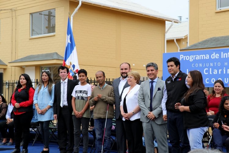 PRESIDENTA BACHELET ENTREGA PROYECTO HABITACIONAL DE INTEGRACIÓN SOCIAL A FAMILIAS DE COQUIMBO