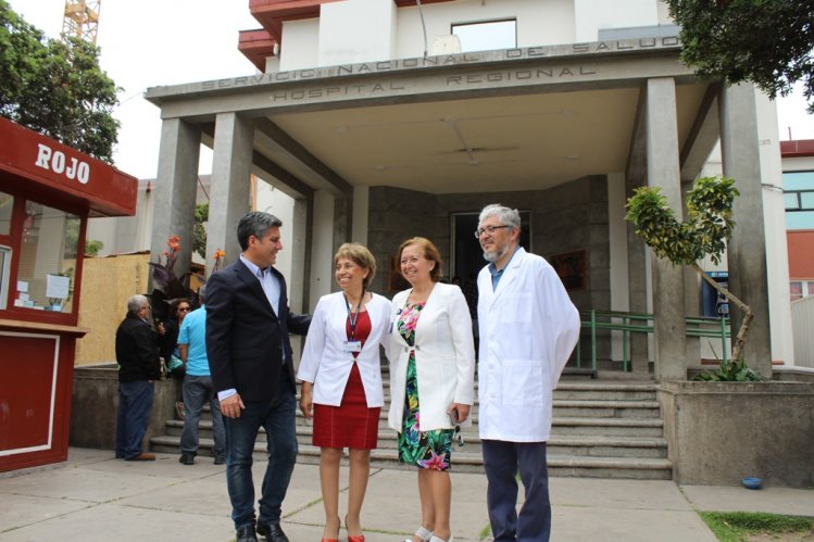 AUTORIDADES VISITAN A PRIMER NACIDO DE LA REGIÓN DE COQUIMBO DURANTE ESTE 2018