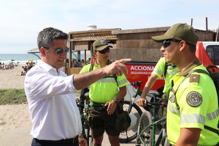 AUTORIDADES INAUGURAN CÁMARA DE TELESEGURIDAD Y LLAMAN AL AUTO CUIDADO PARA TENER UN VERANO SEGURO