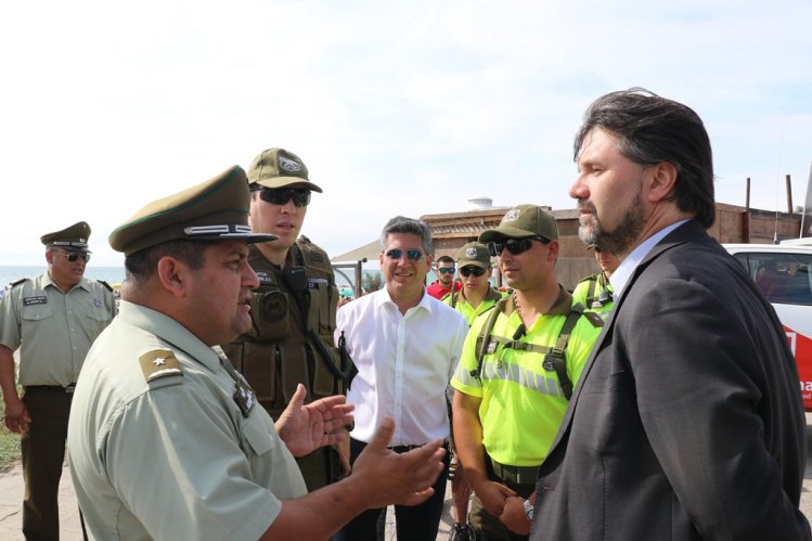 AUTORIDADES INAUGURAN CÁMARA DE TELESEGURIDAD Y LLAMAN AL AUTO CUIDADO PARA TENER UN VERANO SEGURO