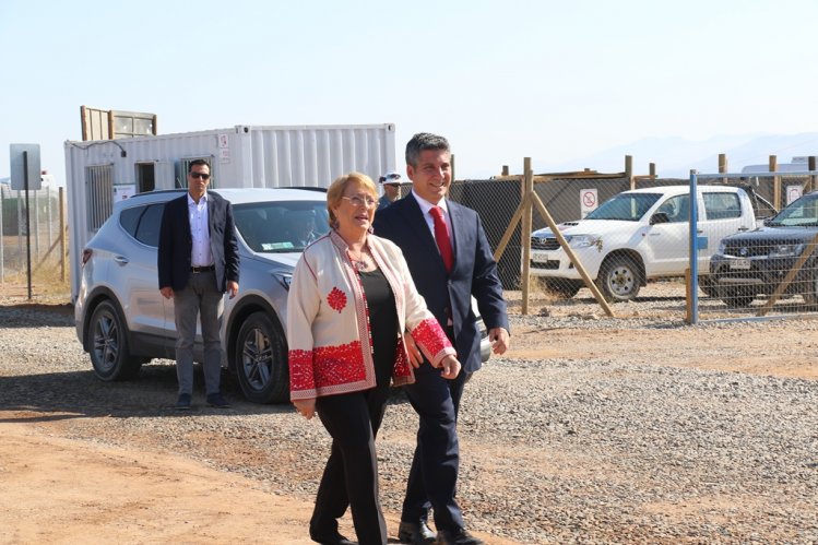 PRESIDENTA BACHELET INAUGURA LA PLANTA DE ENERGÍA SOLAR MÁS EFICIENTE DE LATINOAMÉRICA EN LA REGIÓN DE COQUIMBO