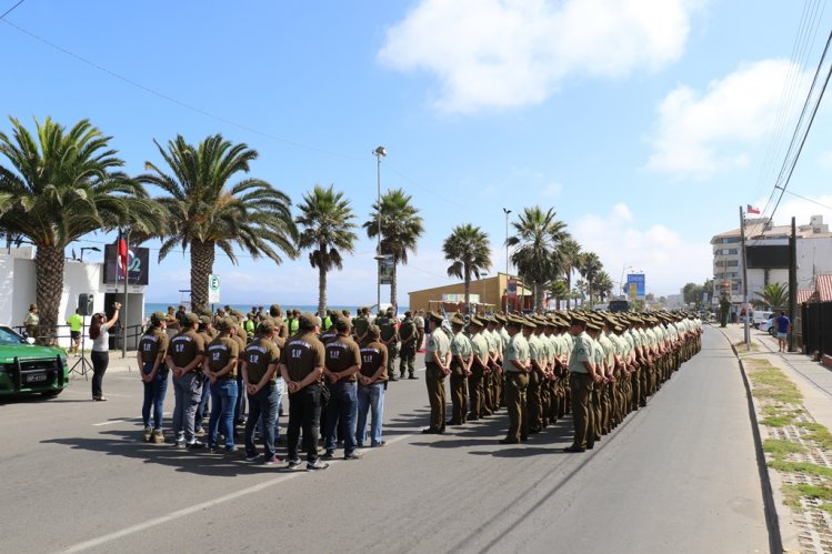 CARABINEROS DESTINA MÁS DE 250 EFECTIVOS PARA SERVICIOS EXTRAORDINARIOS DE VERANO