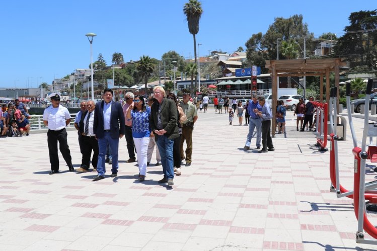 PASEO BORDE COSTERO DE TONGOY RECIBE SELLO CHILE INCLUSIVO