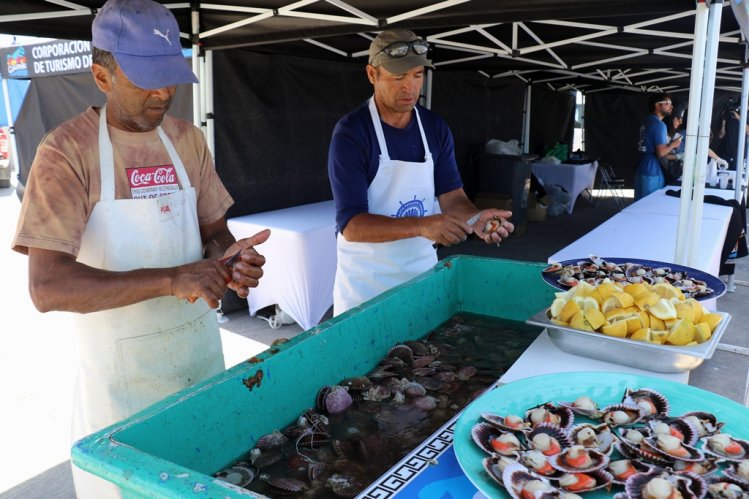 CON OSTIONES Y OSTRAS TONGOY DESPIDIÓ LOS EXITOSOS FESTIVALES GASTRONÓMICOS DE COQUIMBO 2018