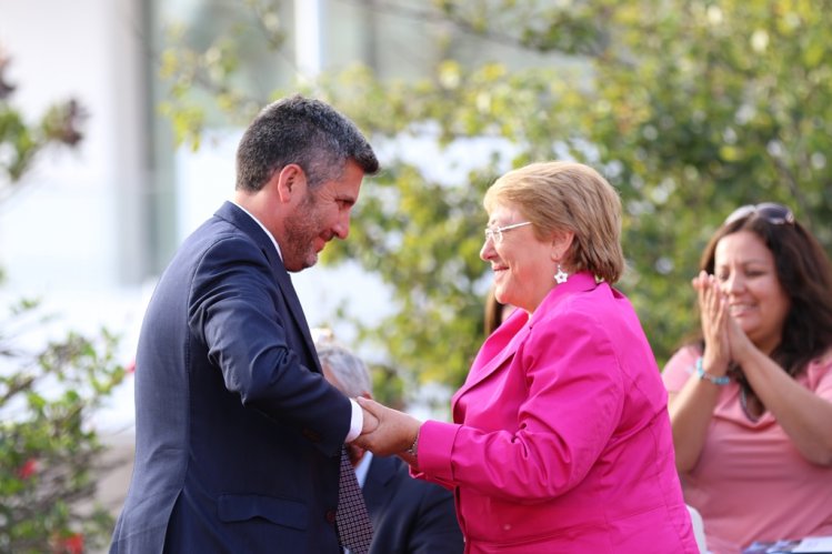 PRESIDENTA BACHELET INAUGURA LA BIBLIOTECA REGIONAL GABRIELA MISTRAL