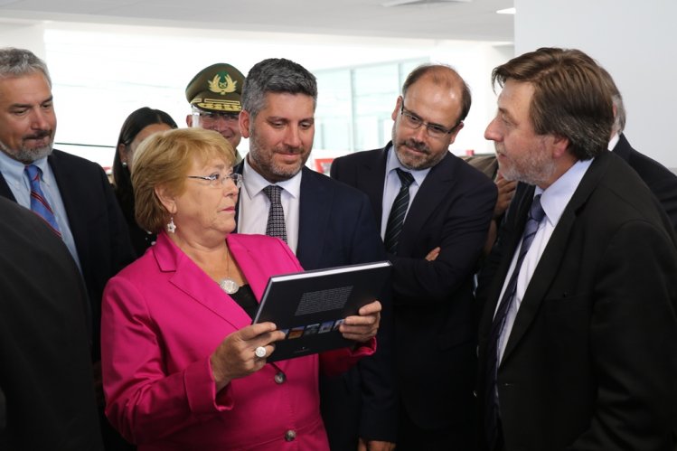 PRESIDENTA BACHELET INAUGURA LA BIBLIOTECA REGIONAL GABRIELA MISTRAL