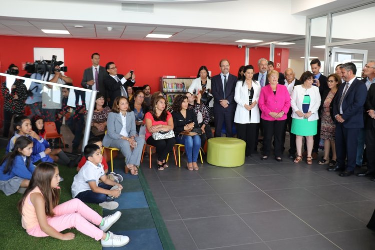 PRESIDENTA BACHELET INAUGURA LA BIBLIOTECA REGIONAL GABRIELA MISTRAL